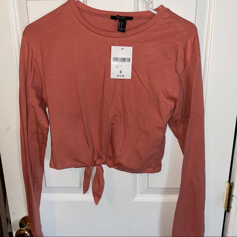 cropped long sleeve